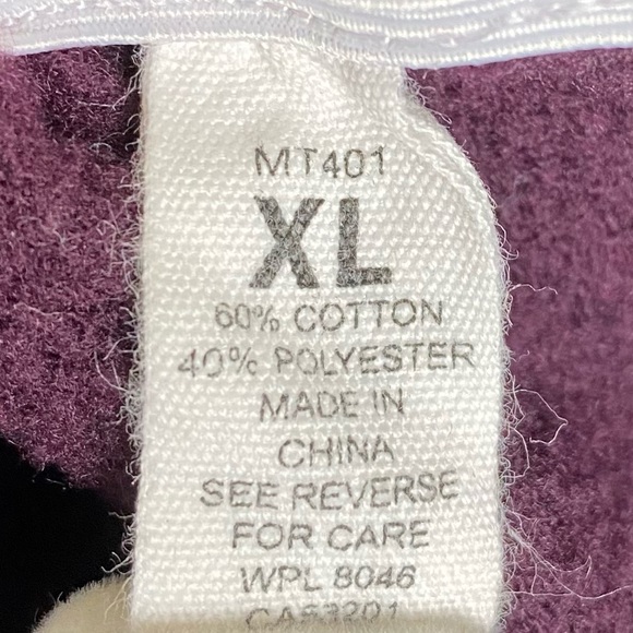 Love Maternity Burgundy Crewneck Pull Over Sweater Size XL - Picture 10 of 12